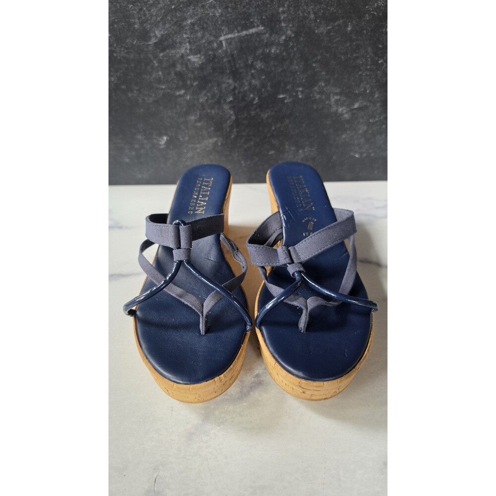 Italian Shoemakers Women's Wedge Shoes Size 9 1/2